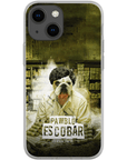 Funda para móvil personalizada 'Pawblo Escobar'