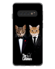 Funda personalizada para teléfono con 2 mascotas 'The Catfathers'