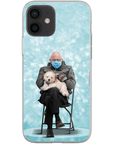 Funda para móvil personalizada 'Bernard y su mascota'