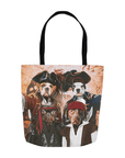 Bolsa Tote Personalizada para 4 Mascotas 'Los Piratas'