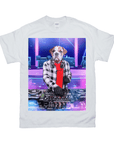 Camiseta personalizada para mascotas 'The Male DJ' 