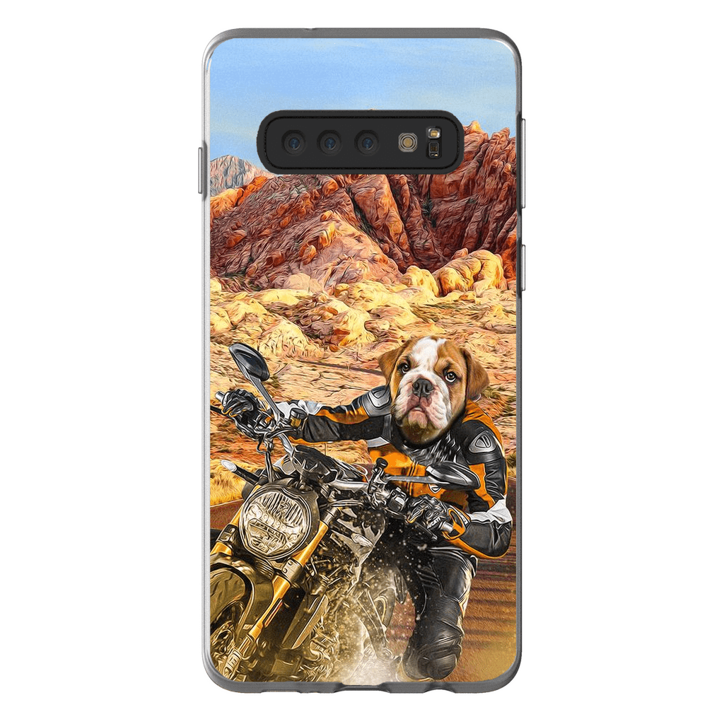 Funda para móvil personalizada &#39;Dogati Rider&#39;