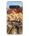 Funda para móvil personalizada 'Dogati Rider'