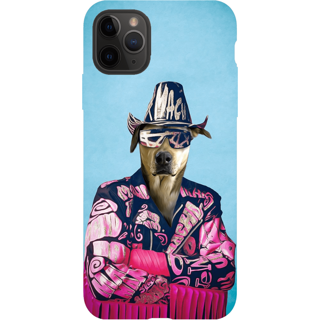 Funda para teléfono personalizada &#39;Macho Man Randy Dogger&#39;