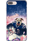 Funda personalizada para teléfono con perro 'New England Doggos'