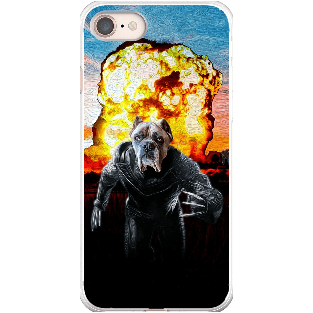 Funda para teléfono personalizada &#39;Perro Wolverine&#39;