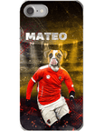 Funda para móvil personalizada 'Austria Doggos Soccer'