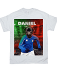 Camiseta personalizada para mascotas 'Italia Doggos Soccer'