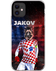 Funda para móvil personalizada 'Croacia Doggos Soccer'