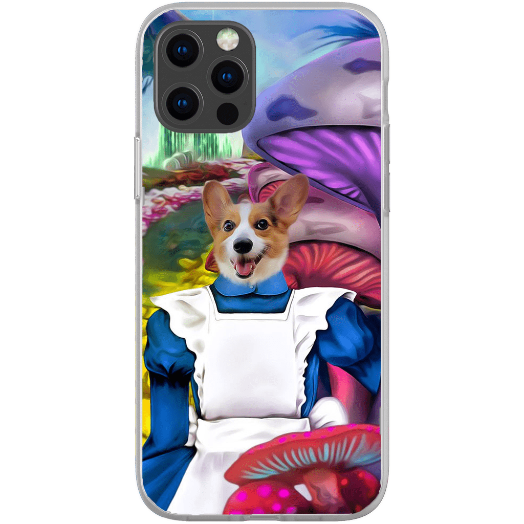 Funda para móvil personalizada &#39;Alicia en Doggoland&#39;