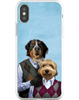 Funda personalizada para teléfono 'Step Doggo &amp; Doggette'