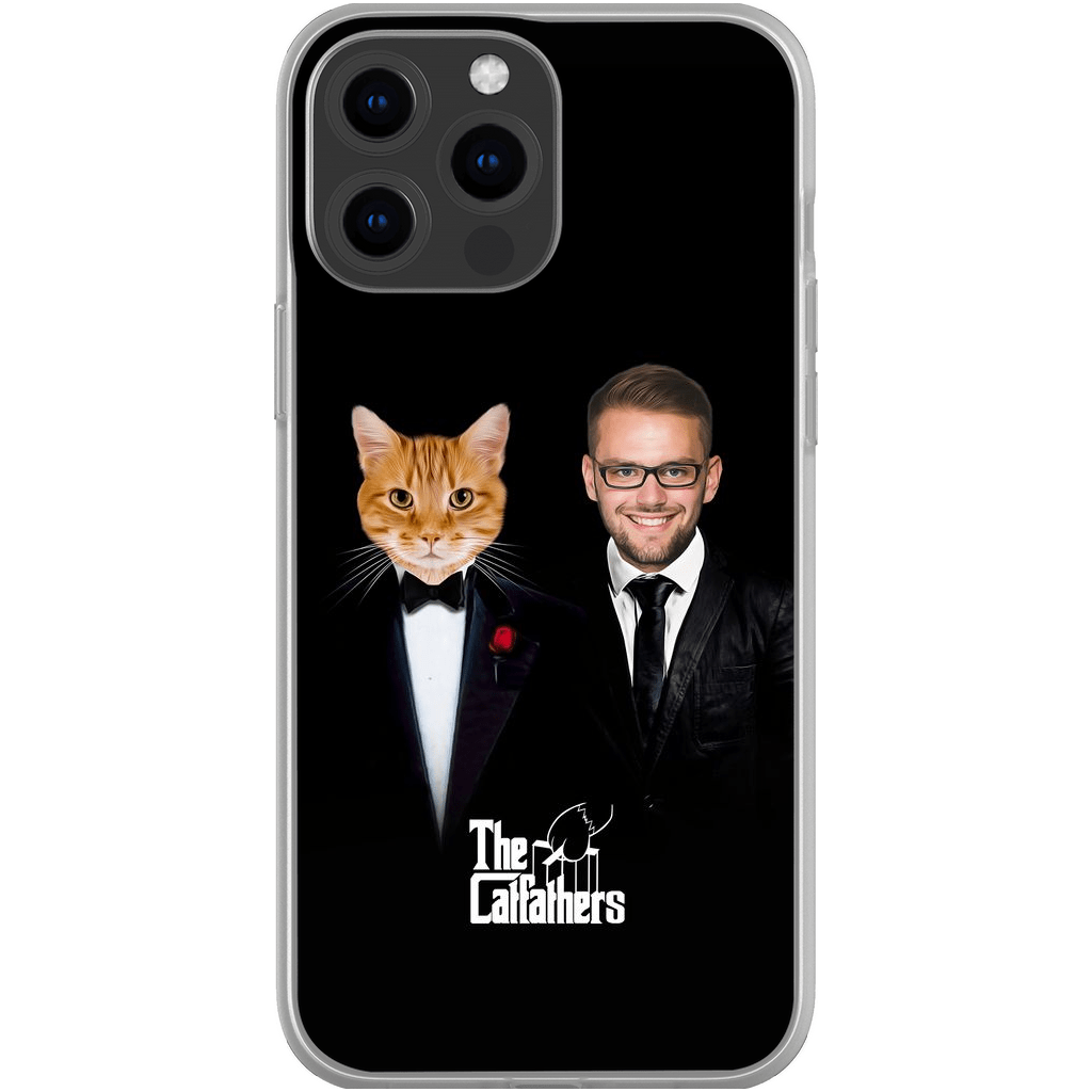 Funda para móvil personalizada &#39;Los Padres Gatos&#39;