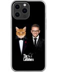 Funda para móvil personalizada 'Los Padres Gatos'