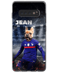 Funda para teléfono personalizada 'France Doggos Soccer'