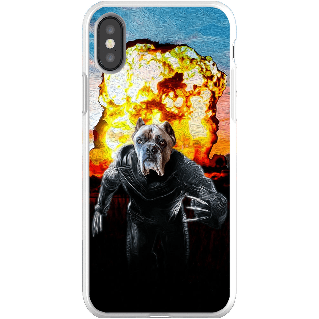 Funda para teléfono personalizada &#39;Perro Wolverine&#39;