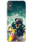 Funda personalizada para teléfono con perro 'Green Bay Doggos'