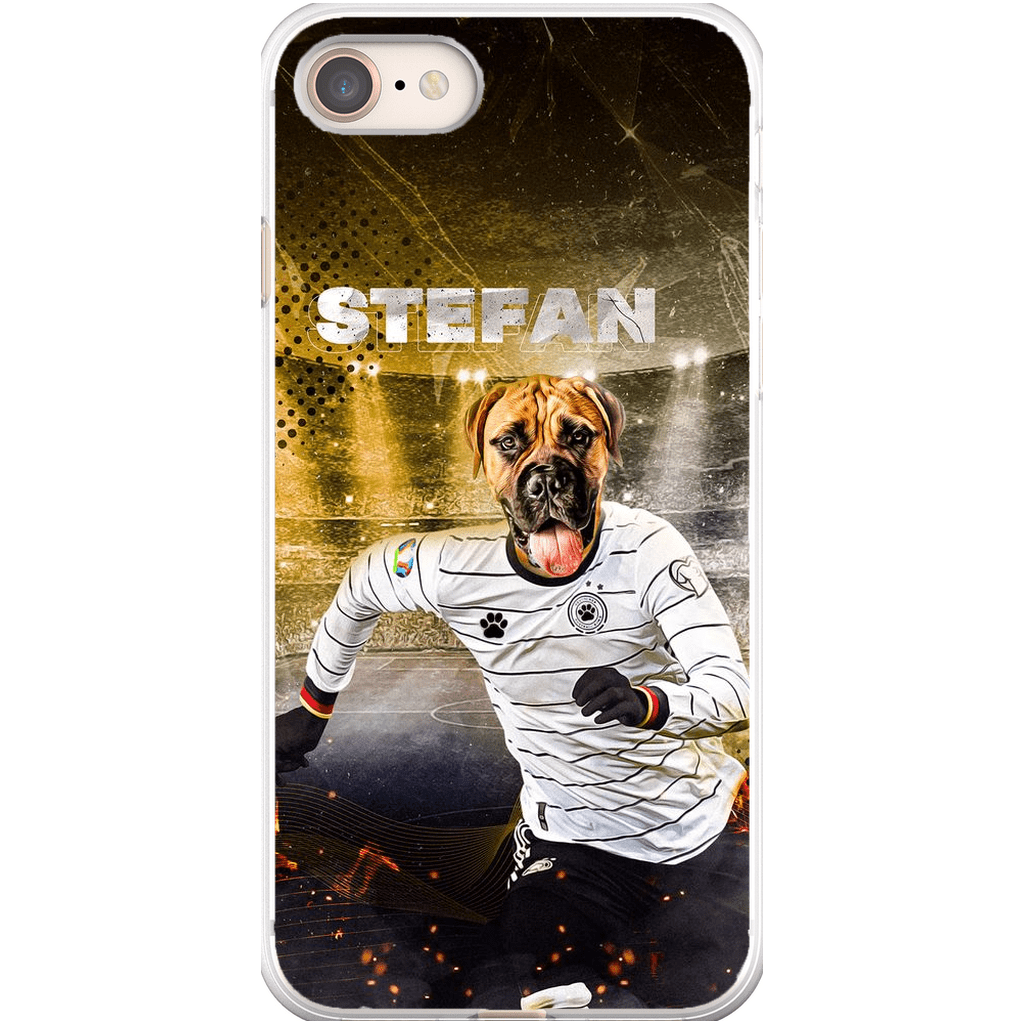 Funda para móvil personalizada &#39;Alemania Doggos Soccer&#39;