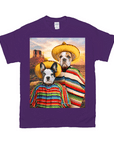 Camiseta personalizada para 2 mascotas '2 Amigos' 