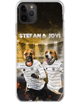 'Alemania Doggos' Funda personalizada para teléfono con 2 mascotas