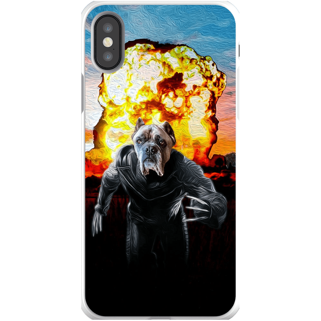 Funda para teléfono personalizada &#39;Perro Wolverine&#39;