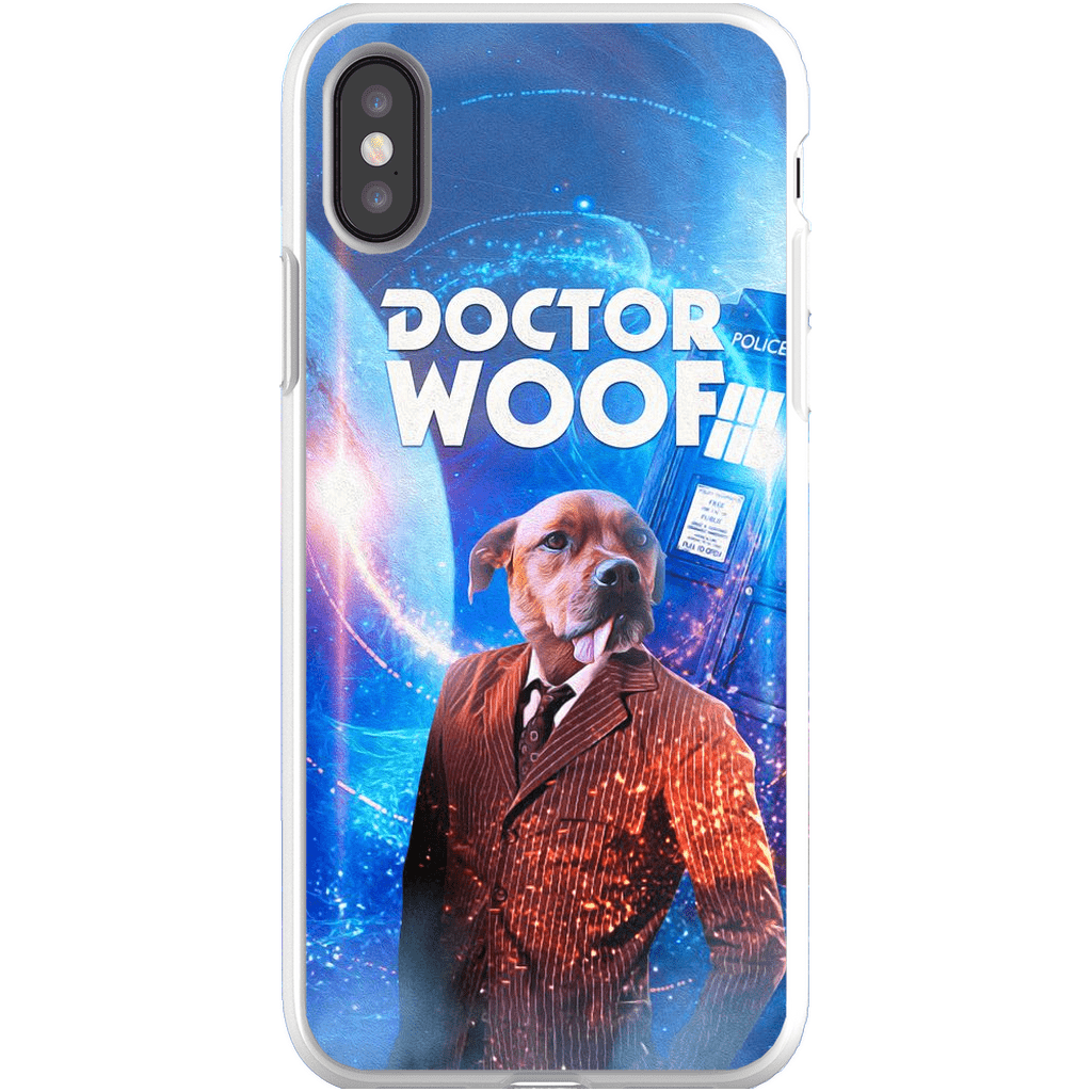 &#39;Dr. Funda de teléfono personalizada Woof (masculino)