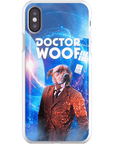 'Dr. Funda de teléfono personalizada Woof (masculino)