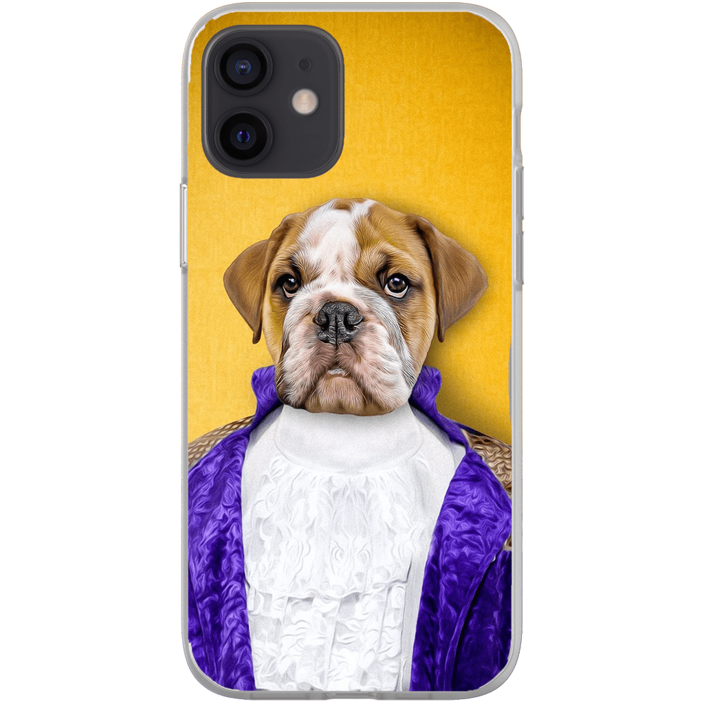 Funda para móvil personalizada &#39;El Príncipe-Doggo&#39;