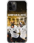 'Alemania Doggos' Funda personalizada para teléfono con 2 mascotas