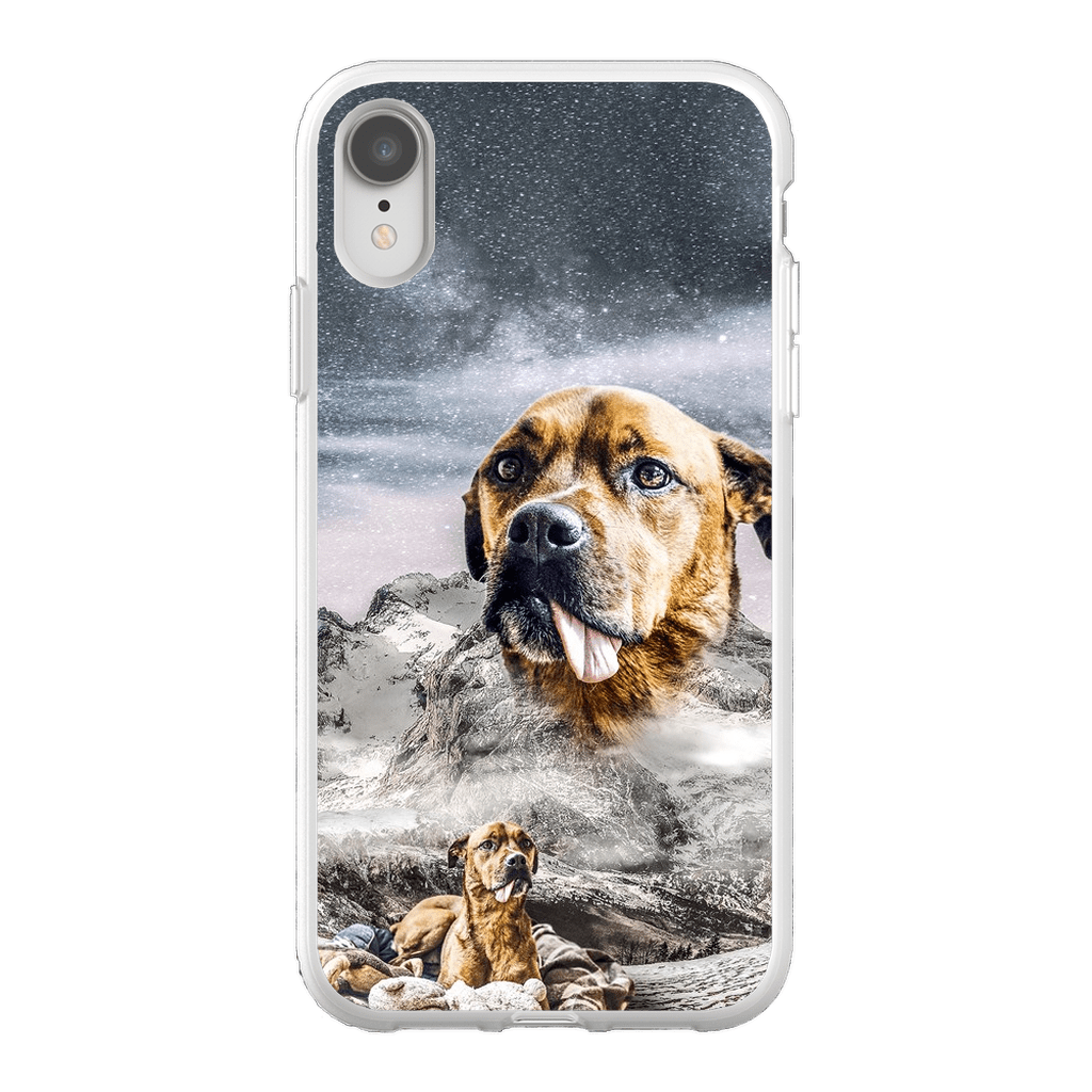 Funda para teléfono personalizada &#39;Majestic Snowy Mountain&#39;