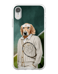 Funda para móvil personalizada 'Jugador de tenis'