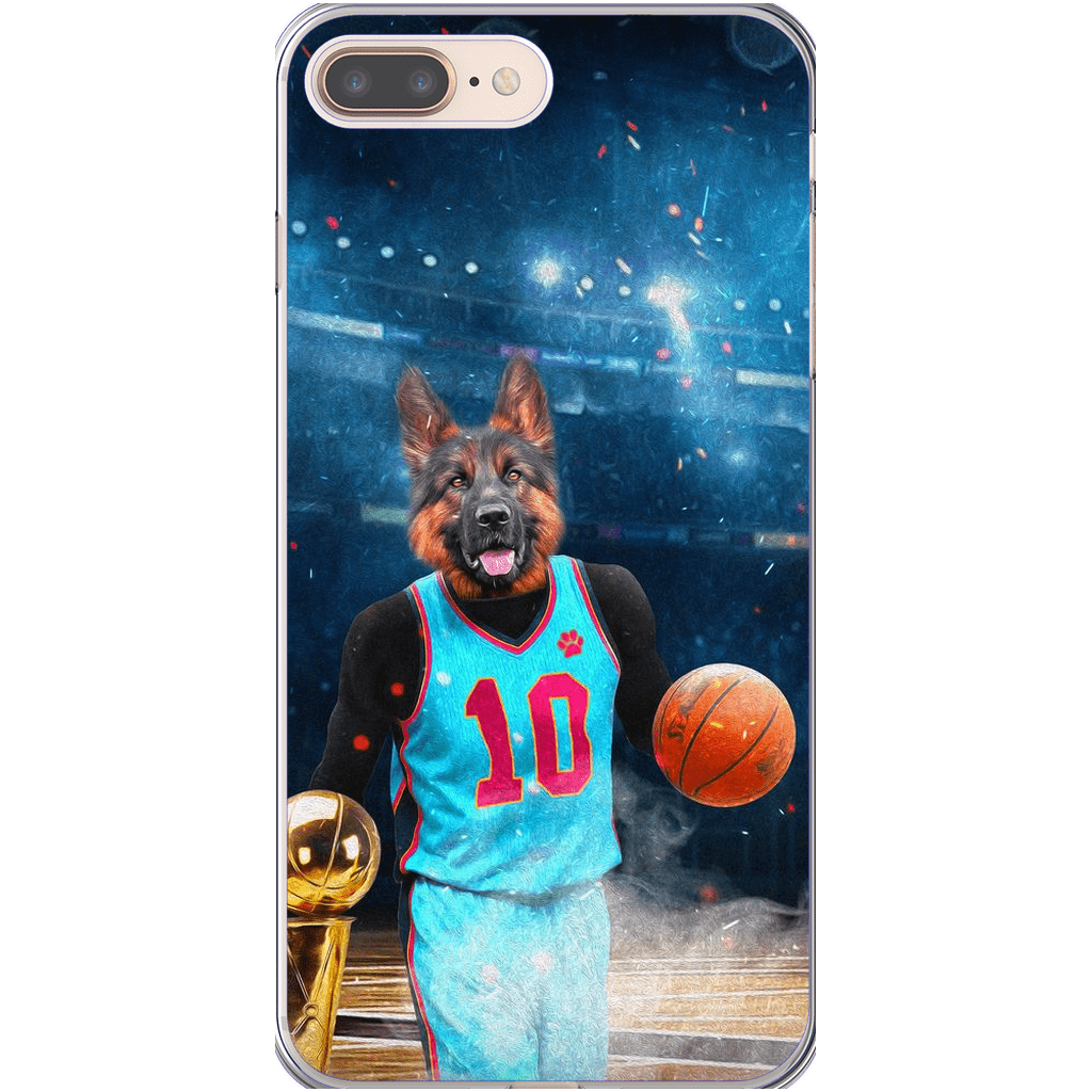 Funda para móvil personalizada &#39;El jugador de baloncesto&#39;