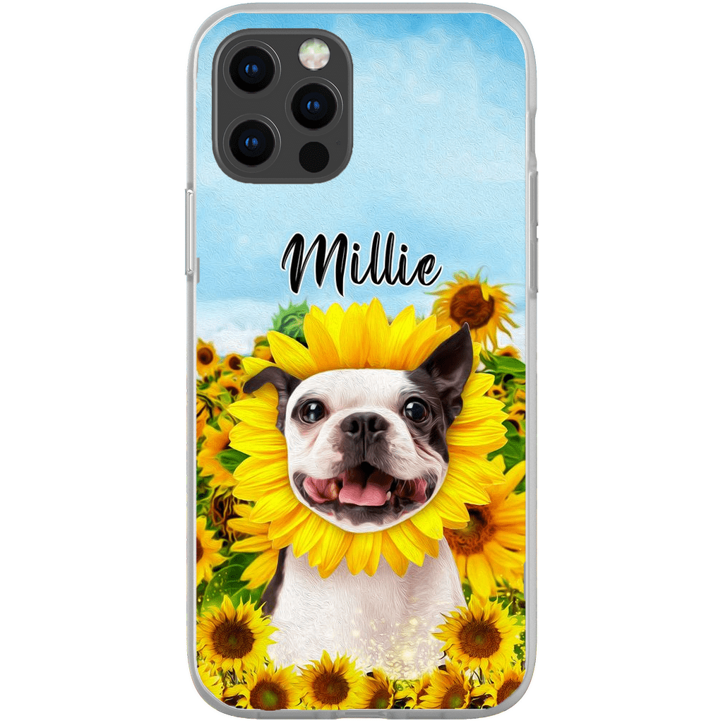 Funda para móvil personalizada &#39;El Girasol&#39;