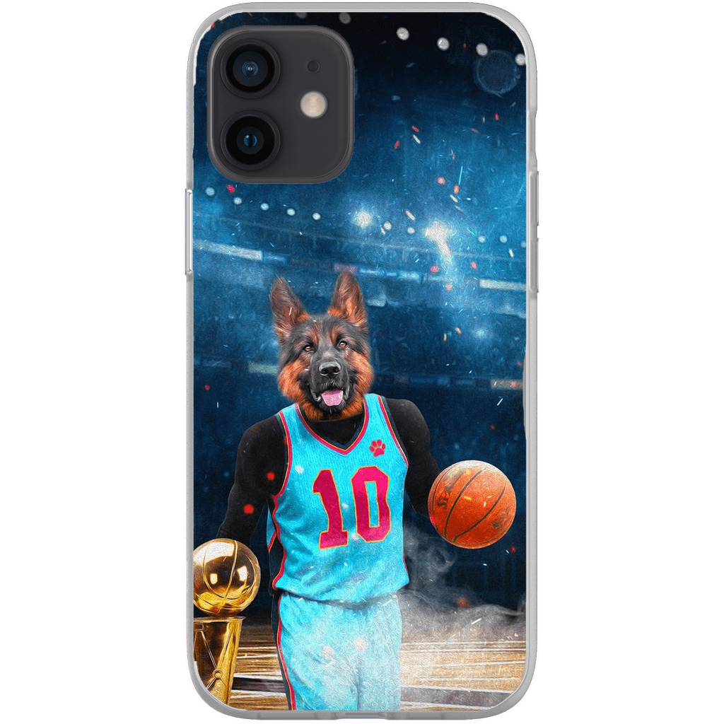 Funda para móvil personalizada &#39;El jugador de baloncesto&#39;