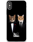 Funda personalizada para teléfono con 2 mascotas 'The Catfathers'