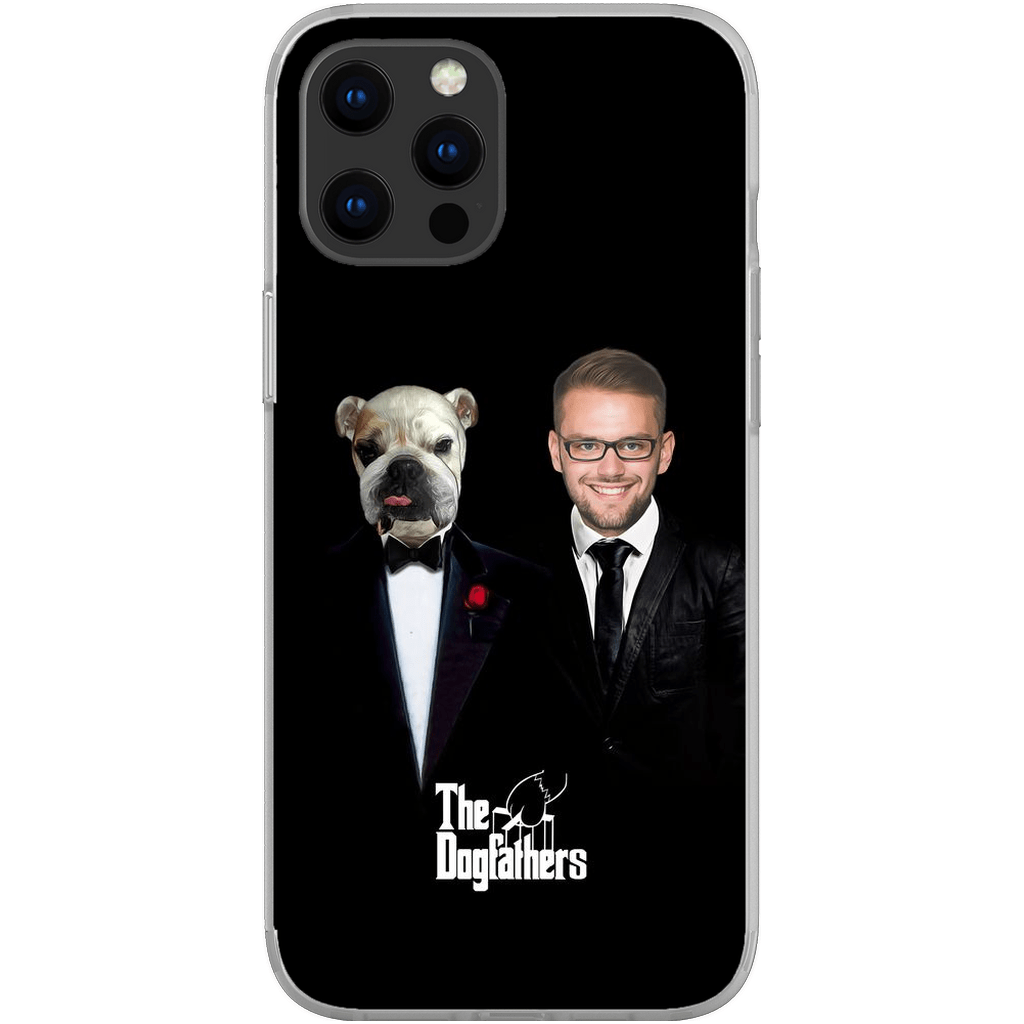 Funda personalizada para teléfono humano o mascota &#39;The Dogfathers&#39;