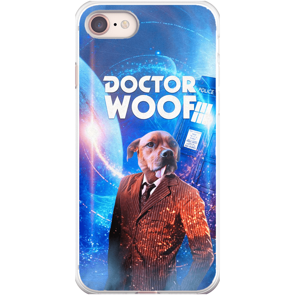 &#39;Dr. Funda de teléfono personalizada Woof (masculino)