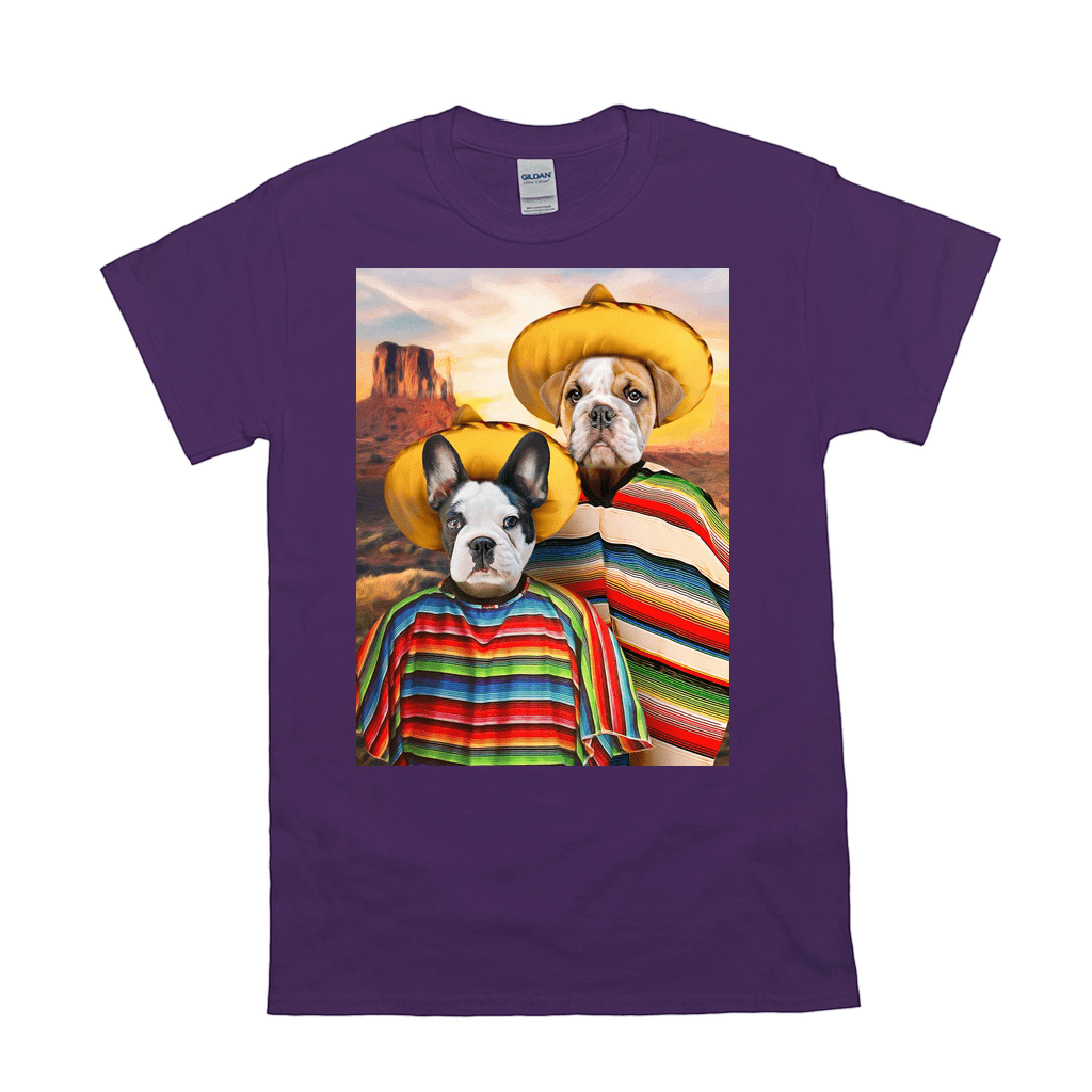 Camiseta personalizada para 2 mascotas &#39;2 Amigos&#39; 