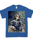 Camiseta personalizada para mascotas 'The Army Veteran'