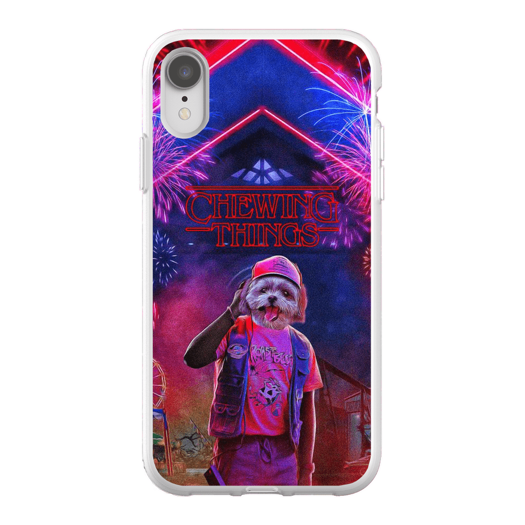 Funda para móvil personalizada &#39;Masticar cosas&#39;