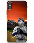 Funda para móvil personalizada 'El jugador de béisbol'