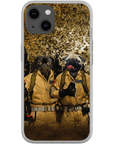 Funda para móvil personalizada con 2 mascotas 'Dog Busters'