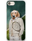 Funda para móvil personalizada 'Jugador de tenis'