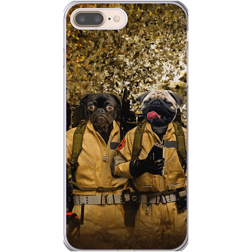 Funda para móvil personalizada con 2 mascotas &#39;Dog Busters&#39;