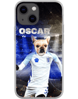 Funda para teléfono personalizada 'England Doggos Soccer'