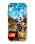 'Harley Wooferson' Funda personalizada para teléfono con 3 mascotas