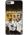 'Alemania Doggos' Funda personalizada para teléfono con 2 mascotas