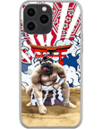 Funda para móvil personalizada 'El luchador de sumo'