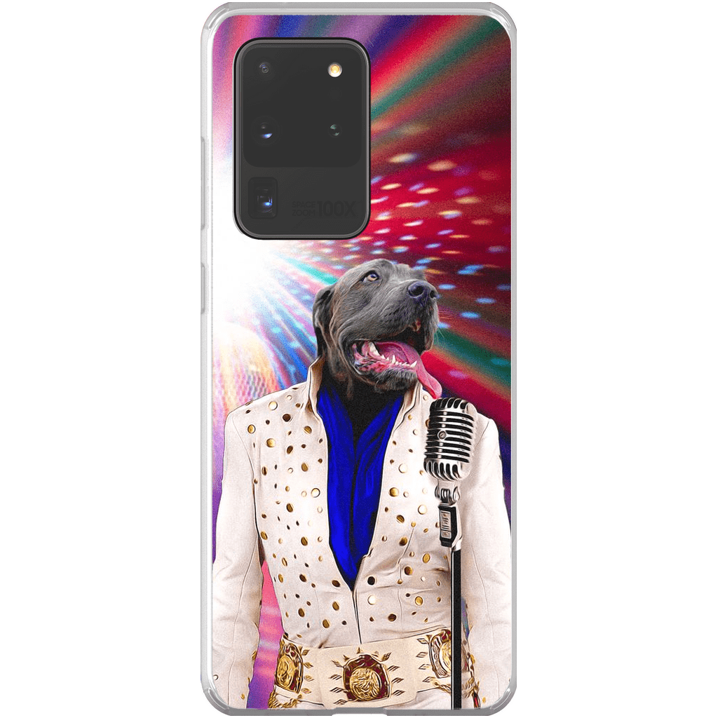 Funda para teléfono personalizada &#39;Elvis Pawsley&#39;