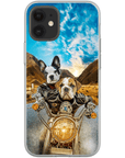 'Harley Wooferson' Funda para Móvil Personalizada con 2 Mascotas