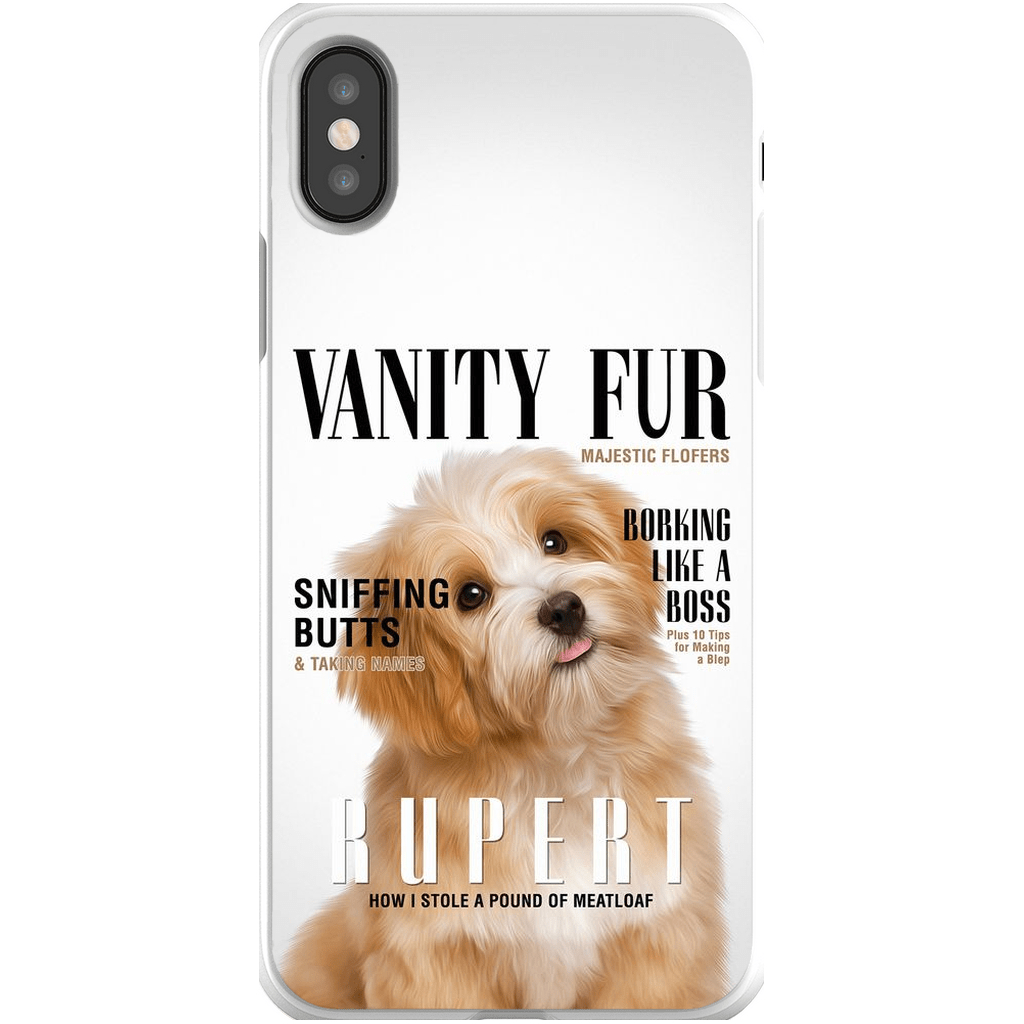 Funda para teléfono personalizada &#39;Vanity Fur&#39;